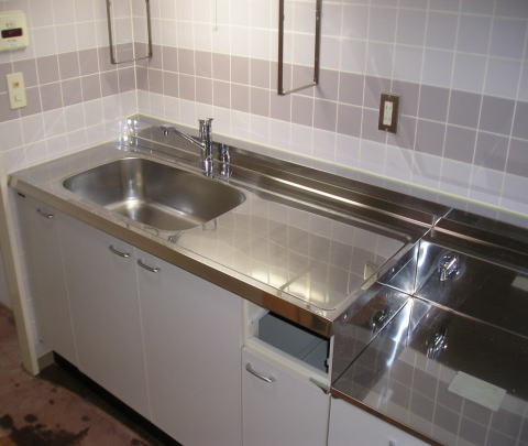 �L�b�`���A�䏊�N���[�j���O�̌�